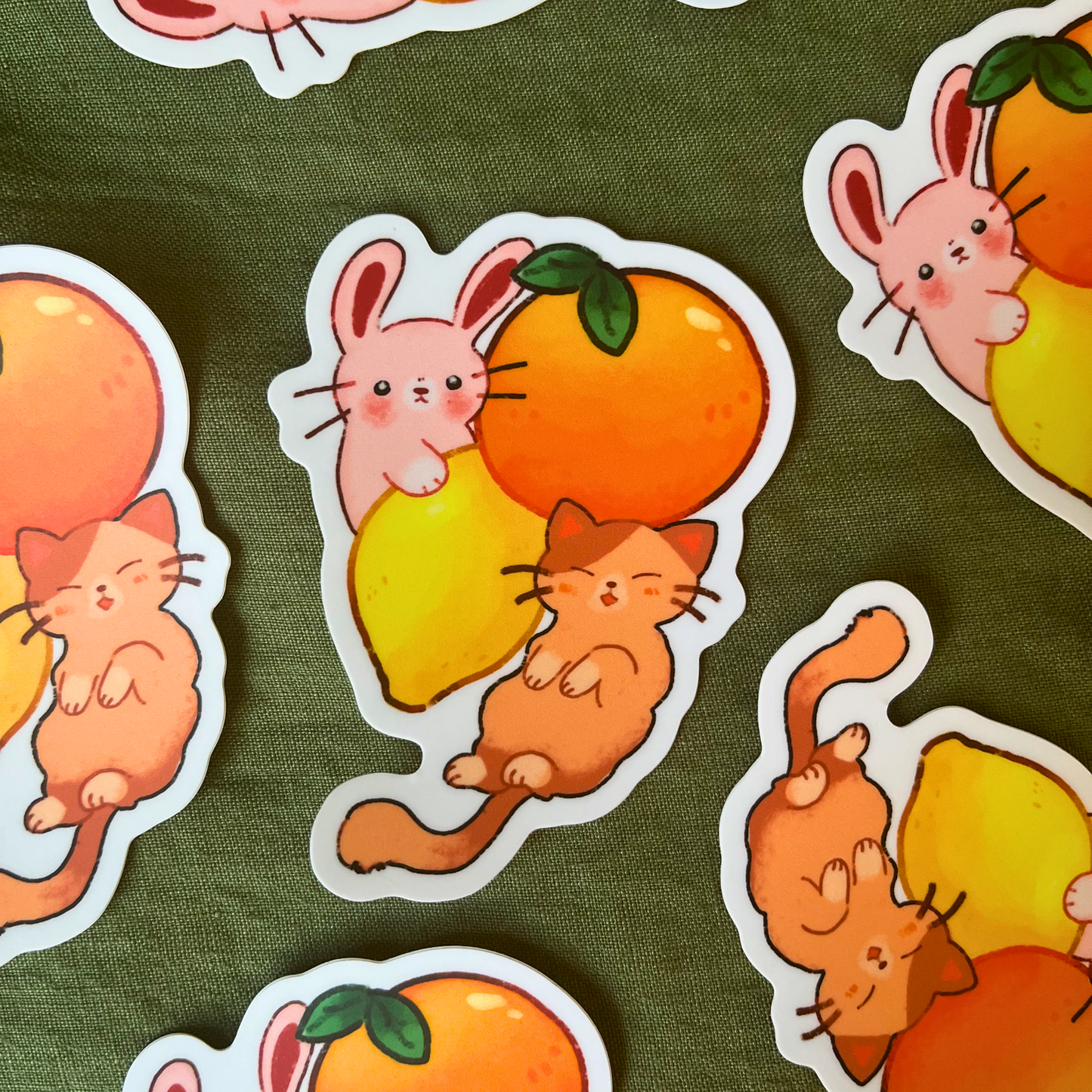 Citrus Friends Vinyl Sticker