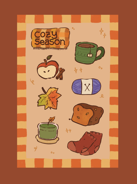 Cozy Season Sticker Sheet