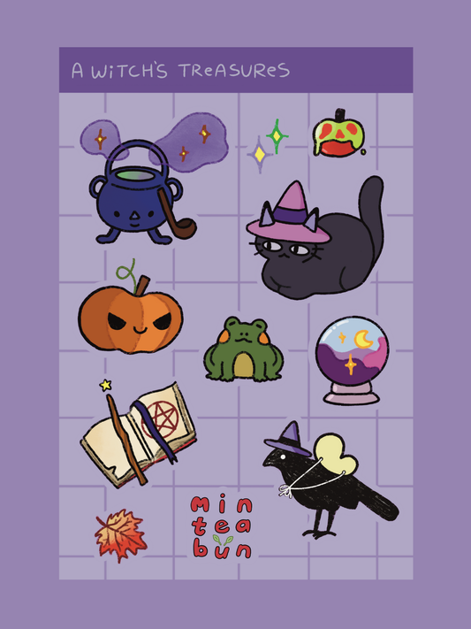 Witchy Sticker Sheet