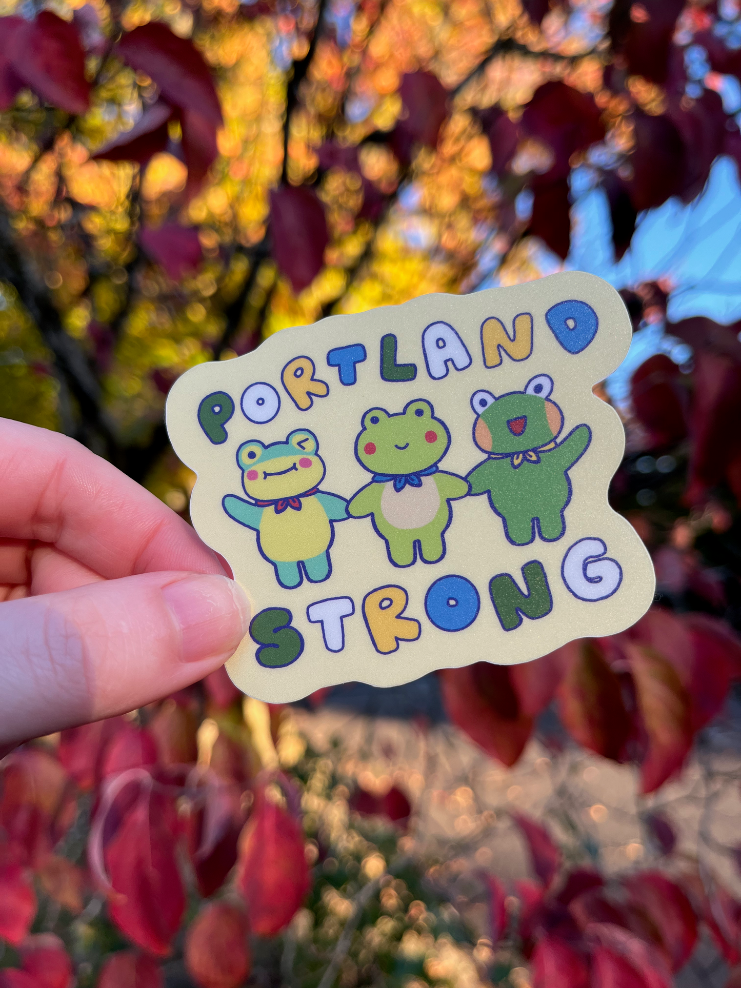 Fundraiser Vinyl Stickers | Portland Immigrant Rights Coalition