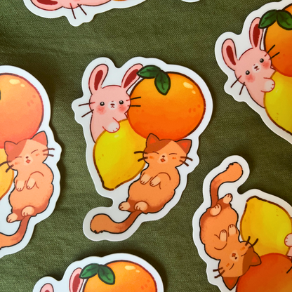 Citrus Friends Vinyl Sticker