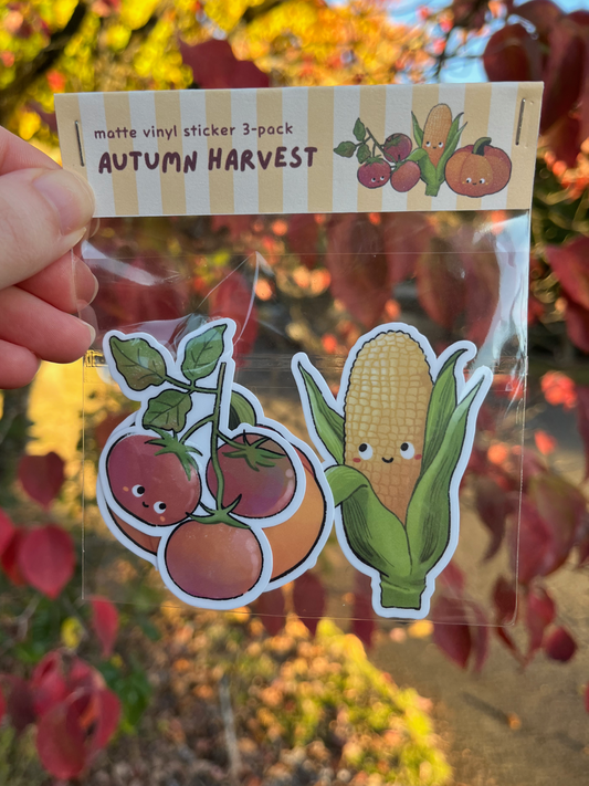 Autumn Harvest Vinyl Sticker Pack