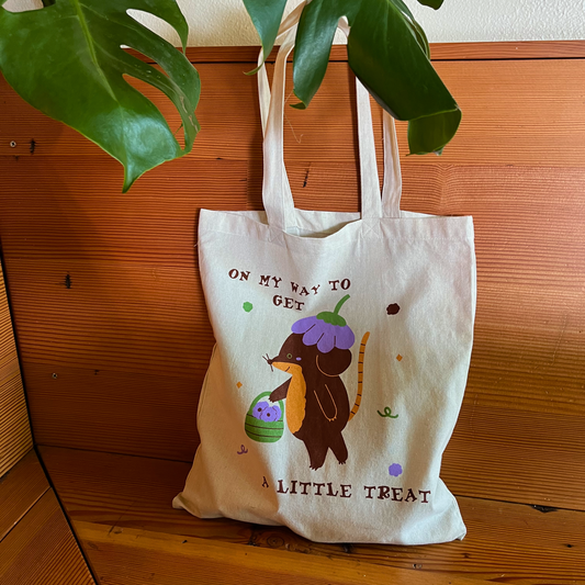 On My Way To Get A Little Treat Tote Bag
