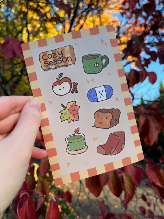 Cozy Season Sticker Sheet